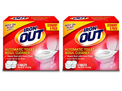 IRON OUT Toilet Bowl Cleaner Tablets