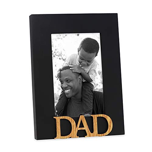 Isaac Jacobs Black Wood Sentiments Dad Picture Frame