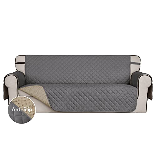 ISSUNTEX Super Anti-Slip Couch Covers (Gray)