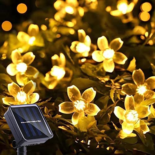 ITICdecor Solar Flower String Lights