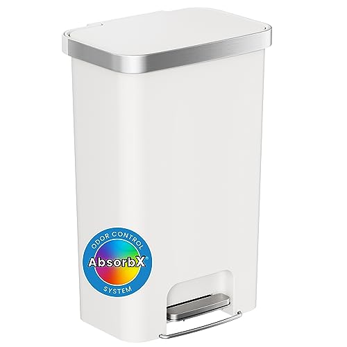 iTouchless SoftStep Kitchen Trash Can with Odor Filter