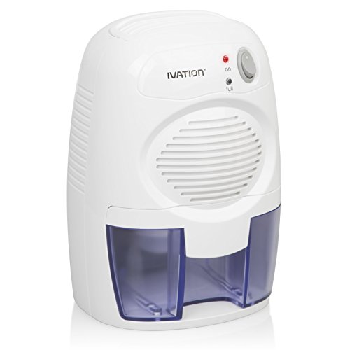Ivation IVADM10 Small-Sized Dehumidifier - White