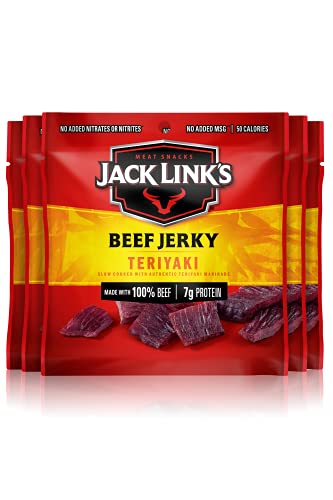 Jack Link's Teriyaki Beef Jerky - Protein-Packed and Flavorful Snack