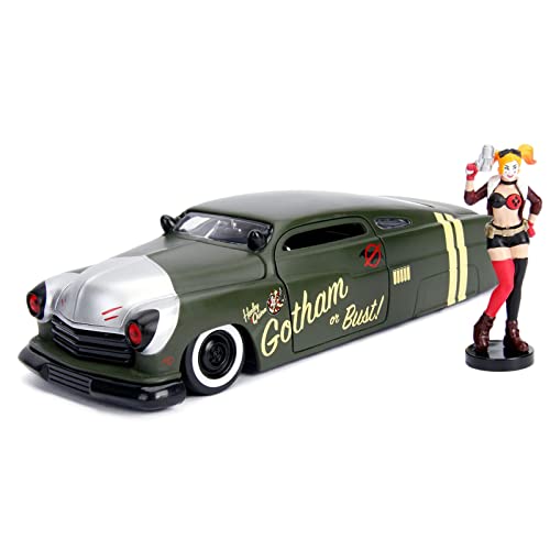 JADA Toys 1:24 1951 Mercury W/Harley Quinn Figure