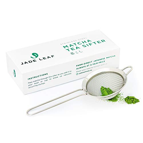 Jade Leaf Matcha Stainless Steel Matcha Sifter - Eliminate Clumps In Your Matcha Green Tea Powder