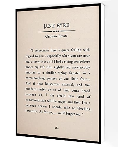 Jane Eyre Canvas Wall Art
