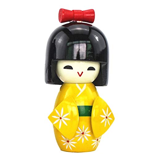 Japanese Kimono Kokeshi Doll Ornament