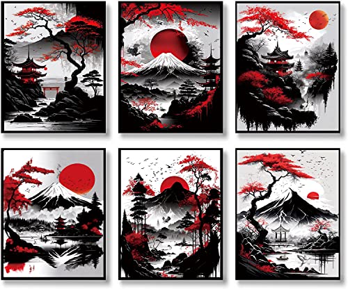 Japanese Landscape Wall Art Prints