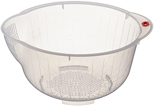 Japanese Rice Washing Bowl with Drainers