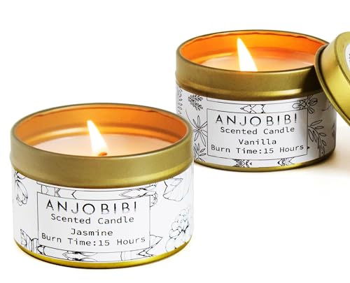 Jasmine + Vanilla Scented Candle Gifts