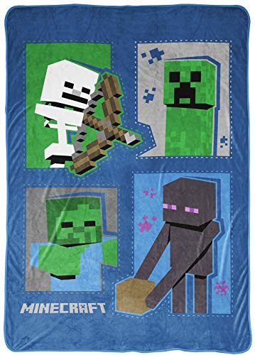 Jay Franco Minecraft Icons Blanket