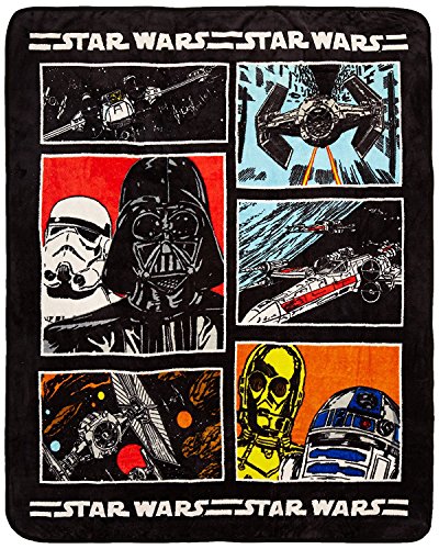 Jay Franco Star Wars Classic Throw Blanket (Official Product), Medium