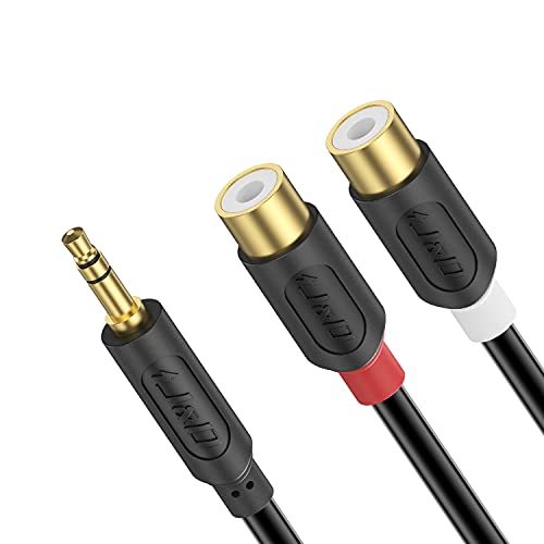J&D 3.5 mm to 2 RCA Cable