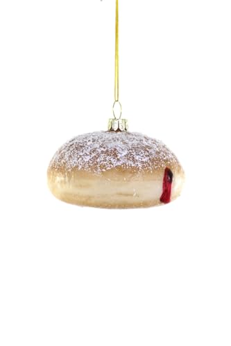 Jelly Filled Powdered Donut Ornament