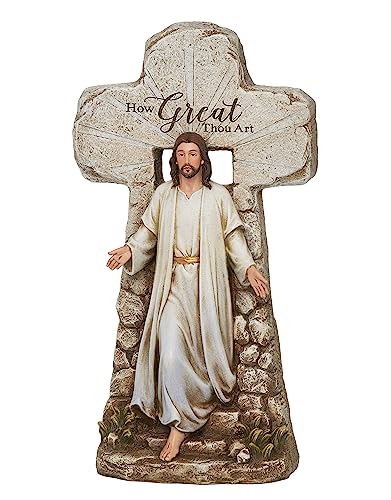Jesus Rising Cross Figure