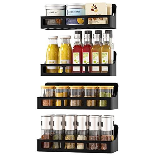 Jewem Magnetic Spice Rack: Stylish and Versatile Kitchen Organizer