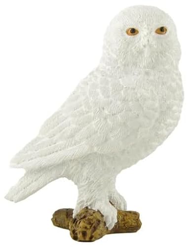 JFSM INC. Mini White Snow Owl Figurine