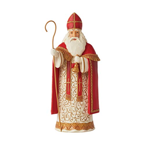 Jim Shore Belgian Santa Figurine