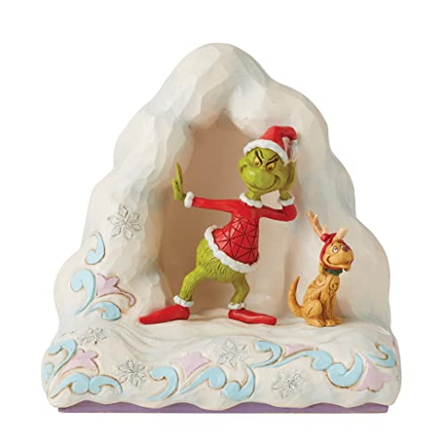 Jim Shore Dr. Seuss The Grinch and Max Figurine