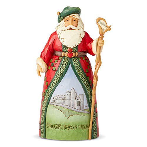 Jim Shore Heartwood Creek Irish Santa Figurine