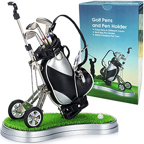Jishi Golf Pen Holder Desk Golf Gifts