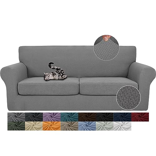 JIVINER 3-Piece Couch Covers