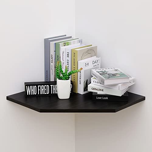 JOLLYMER 20-Inch Corner Floating Shelf