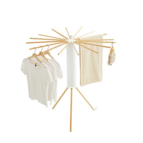 JOOM Tripod Clothes Drying Rack - Sturdy, Foldable, and Portable