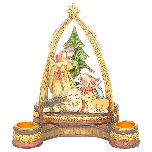 Josephs Studio Nativity Advent Candle Holder