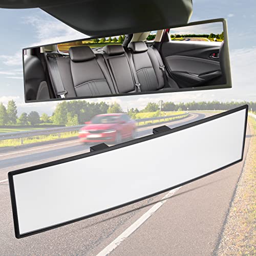 JoyTutus Rear View Mirror - Wide Angle Clip-on Mirror for Safe Driving