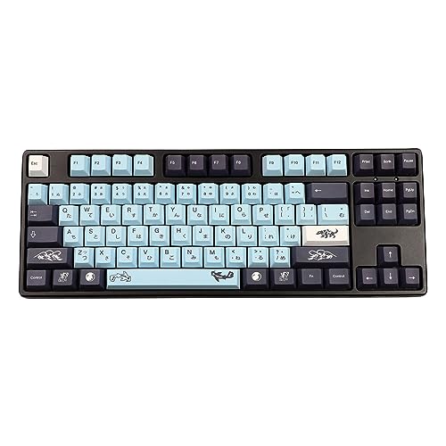 JSJT Custom Keycaps - Sky Blue Keycaps 137 Keys Cherry Profile Keycaps