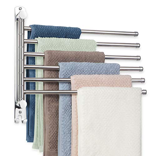 JSVER Stainless Steel Bathroom Towel Rack