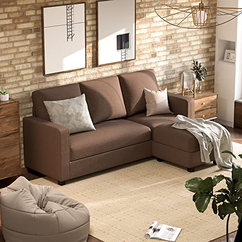 JUMMICO Convertible Sectional Sofa Couch