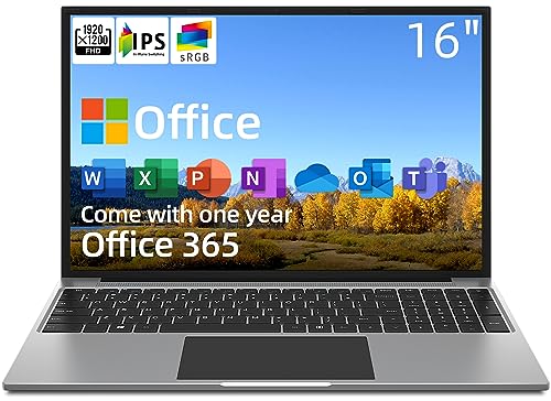 jumper 16" Laptop with Windows 11 and Office Subscription