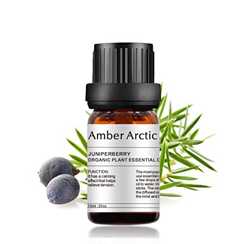 Juniper Essential Oil, 100% Pure Plant Aromatherapy Essential Oil for Diffuser, Spa - 10ml