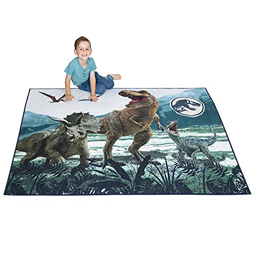 Jurassic World Kids Room Rug