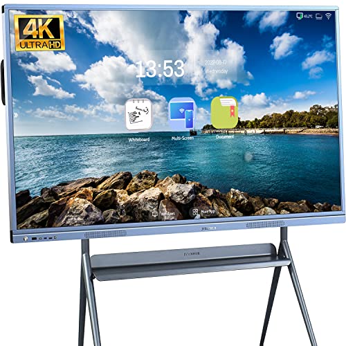 JYXOIHUB 55 Inch Smart Board with 4K HD Touch Screen