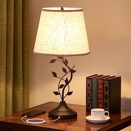 Kakanuo USB Table Lamp Bedside Lamp