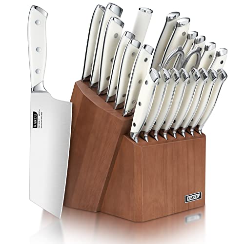 Karcu 23-Piece German Steel Kitchen Knife Set