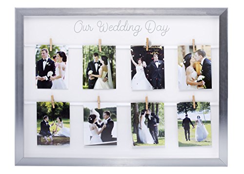 Kate & Milo 'Our Wedding Day' Collage Picture Frame