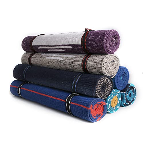 KD Cotton Yoga Mat - Eco-Friendly Handmade Exercise Mat