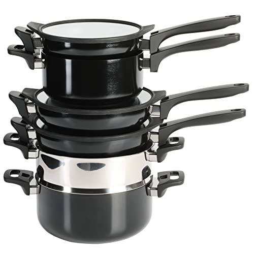 Kenmore Elite Nonstick Cookware Set, 9-Piece