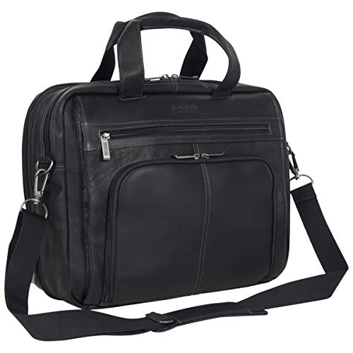 Kenneth Cole Reaction Colombian Leather Laptop Briefcase