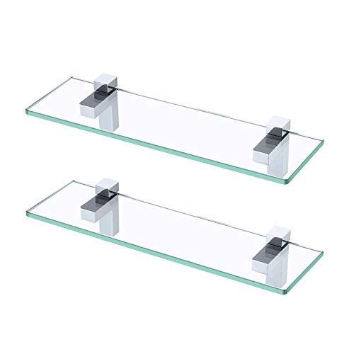 KES Glass Shelves for Bathroom