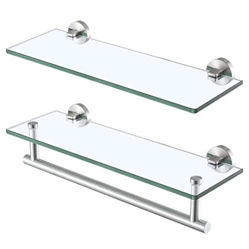 KES Glass Shelves for Bathroom