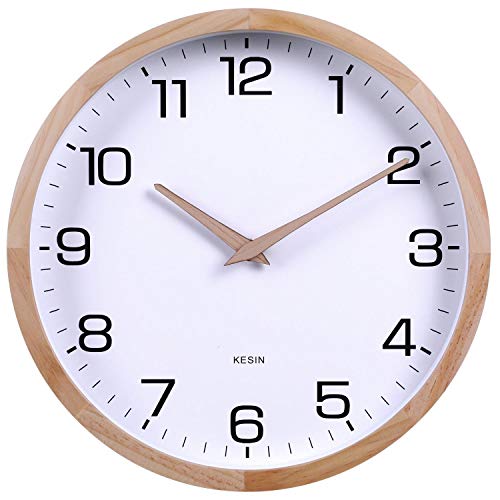 Kesin Wooden Round Wall Clock