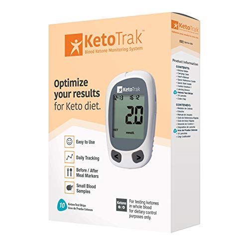 KetoTrak Blood Ketone Testing Kit