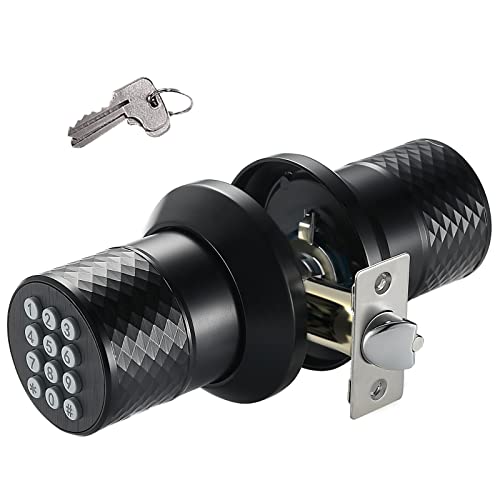 Keyless Entry Door Lock with Anti-Slip Handle