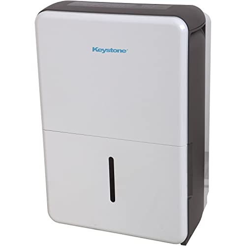Keystone 22-Pint Portable Dehumidifier - Quiet Home Dehumidifier