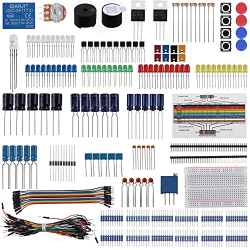 Keywishbot Electronic Component Base Fun Kit Bundle